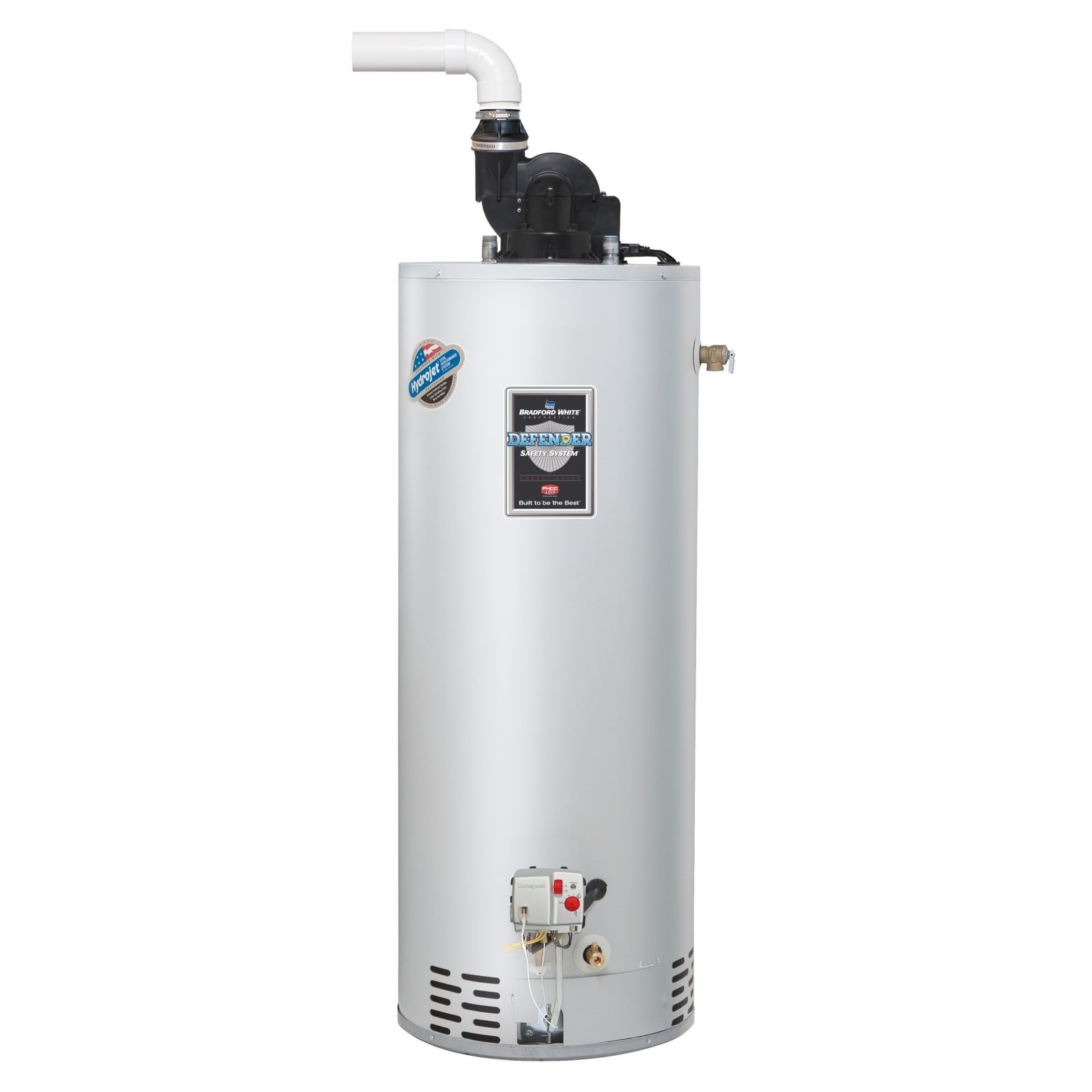 Bradford White Power Vent 50 Gallon Lp Gas Water Heater Carrier Hvac