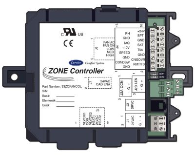 Carrier® - 33ZCFANCOL Fan Coil Zone Controller product image