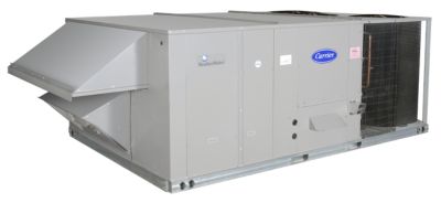 Carrier® WeatherMaker® - 20 Ton Packaged Rooftop Gas Heat & Electric Cool Unit Horz Air Flow Med Heat 2-Stage (460-3-60) product image