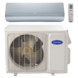 Carrier Infinity Ductless 18 000 Btu Heat Pump 21 Seer High Wall Gray 208 230 1 Carrier Hvac