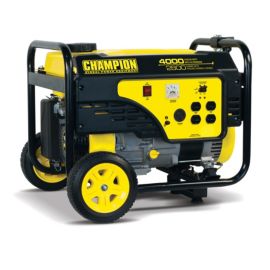 Champion 100246 4000 Portable Generator 2800 4000w 196cc Carrier Hvac