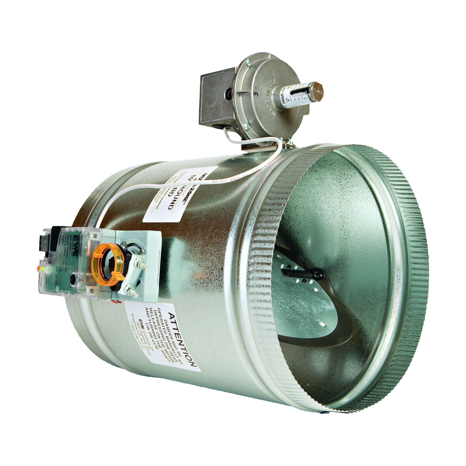 EWC 12 URD Motorized Damper Steel