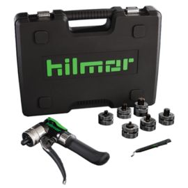 Hilmor 1839015 Compact Swage Tool Kit With Deburring Tool And Head Sizes 3 8 1 2 5 8 3 4 7 8 Carrier Hvac