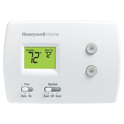 Honeywell - TH3110D1008 PRO 3000 Non-Programmable Digital Thermostat 1H/1C  for AC and Heat Pump TH3110D1008 | CE
