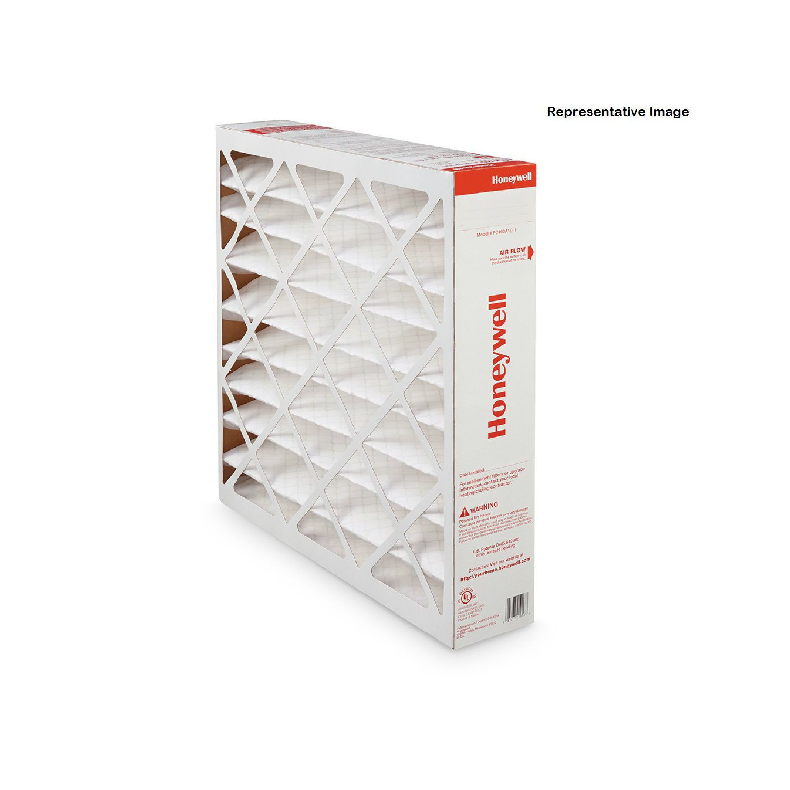 Honeywell Fc100a1011 Air Cleaner Filters Carrier Hvac