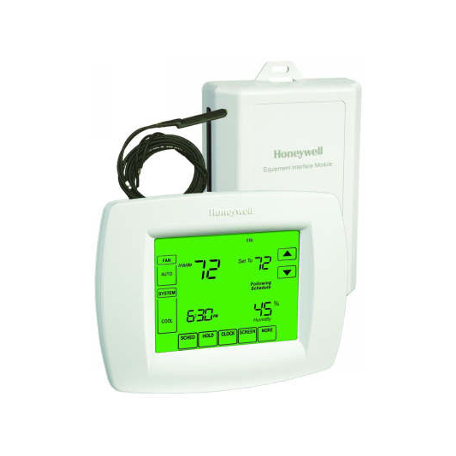 Honeywell Visionpro Iaq Touchscreen Programmable Thermostat Carrier Hvac