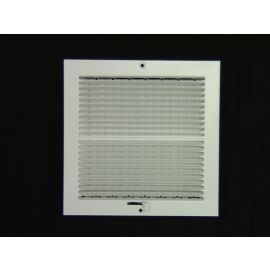 Metal Fab Mf3scr104w2 1 3 Space Sidewall Ceiling Register 10 X 4