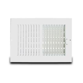 Metal Fab Mfscr104w2 Sidewall Ceiling Register 10 X 4 White 2