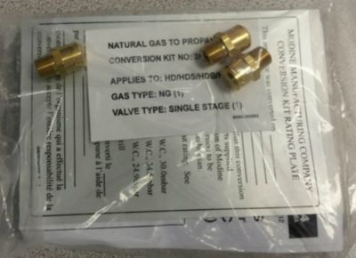 Modine - 53079 Natural Gas to Propane Conversion Kit HD125 53079 | CE