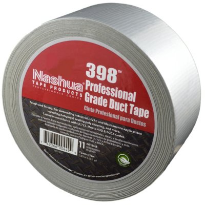 398 Polyethylene Coated Cloth Professional Grade Duct Tape 48mm x 55m Silver 