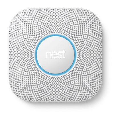 Nest Labs - S3004PWBUS Nest Protect 2nd Generation Smoke and Carbon  Monoxide Alarm Pro Battery - White S3004PWBUS