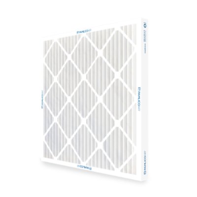 AIR HANDLER Pleated Air Filter: 24x24x2, MERV 7, Std Capacity, Synthetic,  Beverage Board