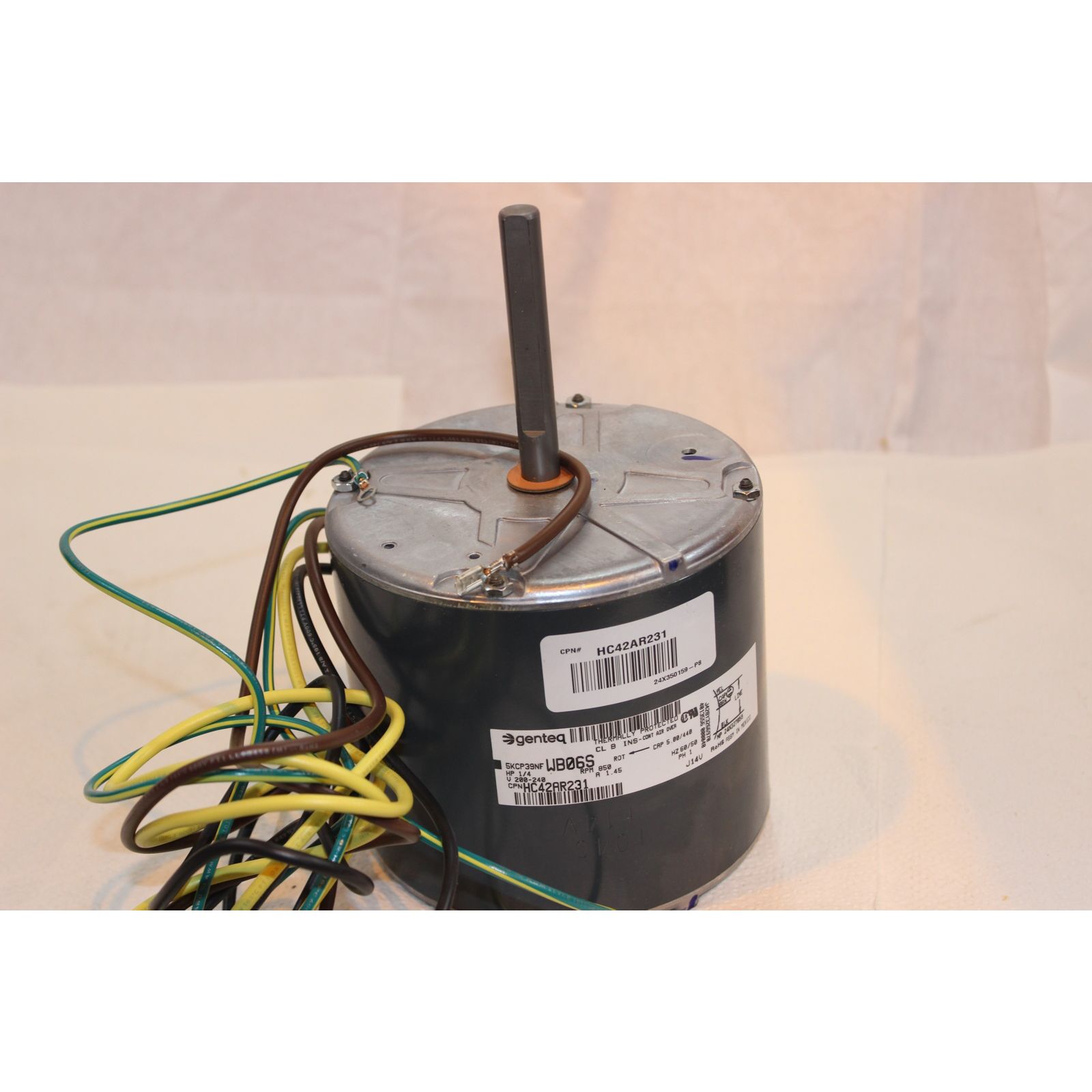 Rcd Parts Hc42ar231 Condenser Fan Motors Carrier Hvac