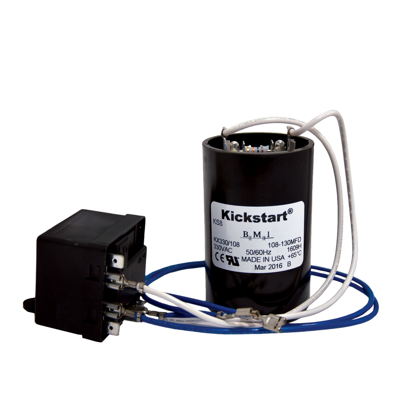 Rectorseal 42 Ks8 Kickstart Hard Start Devices For A C And Heat Pumps Cap Tube And Piston Metering Only 1 3 Tons Carrier Hvac