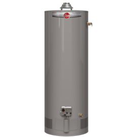 rheem 40 gallon gas water heater