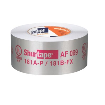 3" x 185' SIL UL Aluminum Foil Tape