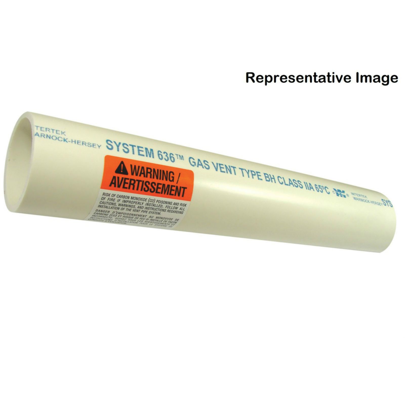 Ipex 300fgv10 3 X 10 Pvc Flue Gas Vent Pipe P E System 636 Carrier Hvac