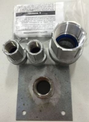 Carrier CRBTMPWR006A00 - Thru-The-Bottom Service Connection product image