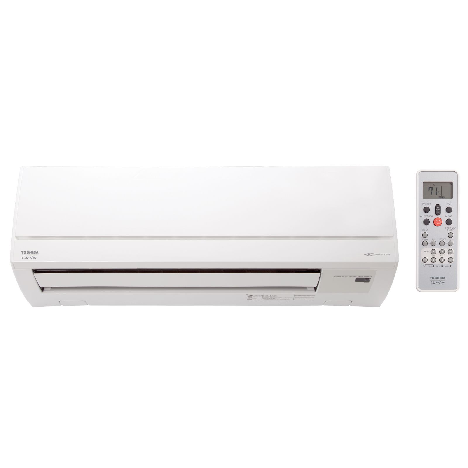 Toshiba Carrier Ras 22ekv Ul Mini Split Condensers Carrier Hvac