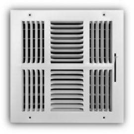 Truaire 100 Series 10 X 10 4 Way Wall Ceiling Register
