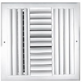 Truaire A300 Series 10 X 10 4 Way White Aluminum