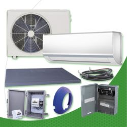 40mhhq09 3 Ductless 9000 Btu High Wall Indoor Unit Heat Pump 208 230 1 60 Carrier Hvac