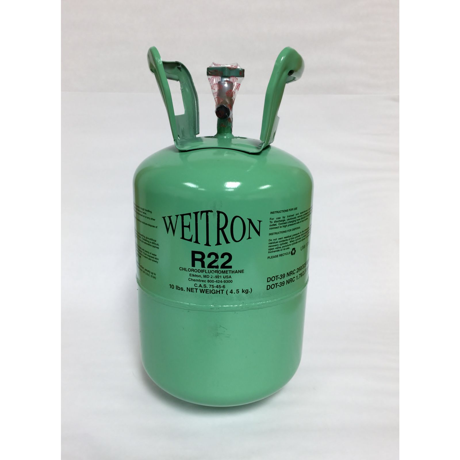 Varies R22 10lb Refrigerant Carrier Hvac