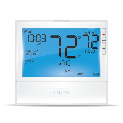 Single Stage Programmable Thermostat 705 5/1/1/Day 1 Heat 1 Cool Wired/Battery 